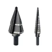 Milwaukee Step Black Oxide Drill Bit 2-Pcs 3-Flat Shank Power Tool Accessory