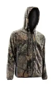 NOMAD OUTDOORS WOMEN'S HARVESTER FULL ZIP HOODIE MOSSY OAK BREAK UP $130