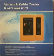 M469D RJ45 RJ11 Network Cable Tester Telephone Line Detector