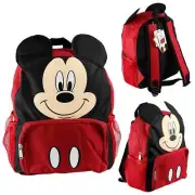 Disney Mickey Mouse Kids Toddler Backpack School Bookbag Boys 12" Preschool