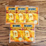 Hothands Hand Warmers (2-pack) Set of 5 hand Warmer Packets - Up to 10 hours