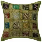 New Home Decor Patchwork 40 x 40 cm Pillow Cover Case Handwoven Cushion Room