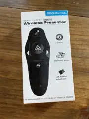 NEW Beboncool Black Wireless Presenter 2.4GHz Ergonomic Button D100-US