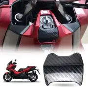 CARBON CENTER CONSOLE MOUNT FRAME PLATE CAP TRIM COVER FOR HONDA ADV350 21-23