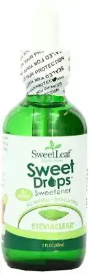 Sweet Leaf Sweet Drops Sweetener Stevia Clear - 2 fl oz Pack of 2