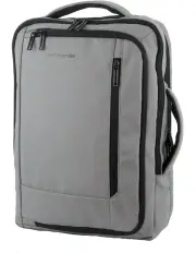 [PIERRE CARDIN] Travel & Business With Built-In USB Port Backpack in Grey