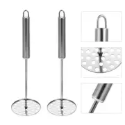 2pcs Pumpkin Masher Hand Potato Masher Potato Presser Ricer Hand Tool