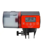 Automatic Digital Fish Feeder Holiday Timer Auto Pet Feeding Pond Tank Dispense
