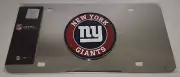 New York Giants NFL Chrome Die Cast License Plate