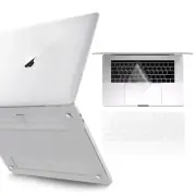 For 2018 Macbook Pro 13 15 Touch Bar Clear Crystal Full Body Case Keyboard Cover