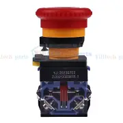 40mm E-Stop Hd Push-Pull Switch 02250163-818 For Sullair Air Compressor 375H 425