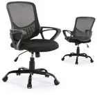 Office Chair, Ergonomic Home Desk Chair Mid Back Mesh Chair Rolling Swivel