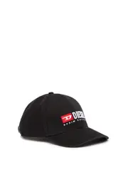[Diesel] Diesel - Baseball cap with logo embroidery - Caps - Man - Black 01 Black