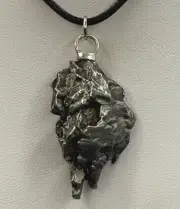 Campo del Cielo Meteorite Pendant, Astronomy Gift, Space Gift, COA, 19.93 grams