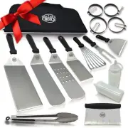 Griller's Choice Professional Stainless Steel Griddle Accessories, Flat Top G...