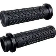 ODI 0630-3042 V31VHTWB-MB Vans Harley Davidson Grips - TBW - Black/Black