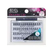 Ardell Double Up Knot Free Tapered Fake EyeLash Lash Extension Black Medium