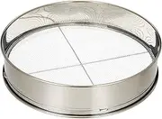 Senkichi Stainless Steel Soil Fluoy 11.8 inches (30 cm), Includes 3 Replacement Nets (Rough, Medium, Fine)