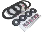 KEF 103/3 Speaker Foam Repair Kit - incl. Donut dust caps - 4A65+4Donut