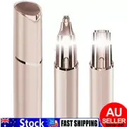 Facial Hair Remover Women, Rechargeable Eyebrow Razor, 2 In 1 Eyebrow Trimmer⊙