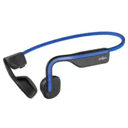 SHOKZ OpenMove Open-ear Earphones, Bone Conduction Bluetooth Sport Headphones, IP55 Water-Resistant - Blue