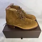 Rm Williams Rickaby Tobacco Suede Size Au/uk 8g Eu42 Us9 New In Box