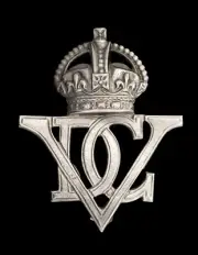 5th Inniskilling Dragoon Guards Cap Badge Hallmarked Silver