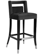 TOV Furniture Hart Velvet Bar Stool