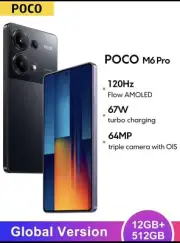 Xiaomi Poco M6 Pro 256GB 8GB RAM (FACTORY UNLOCKED) 6.67" 64MP (Global)