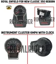 Fits Enfield “Instrument Cluster KMPH With Clock” For NEW CLASSIC 350 REBORN