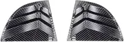 2PCS Car Styling Rear Side Vent Window Scoop Compatible for Honda Civic Senda 8th 2006-2010 Louver Trim Cover Auto Accessories