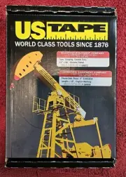 US Tape 58822 Steel Oil Gauging Tape 66FT w/ Brass Plumb Bob