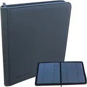 12-Pocket Double-Sided Trading Card Album, Side Loading Premium Card Binder, 480 Pockets Binder for Standard Cards, Sports Cards and ATCs (Black)