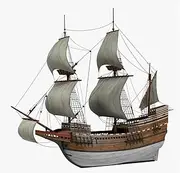 Model Scale 1/96 Classic Wooden Ship Model Kit Wooden Sail Boat Nautical Sail Ship Decor