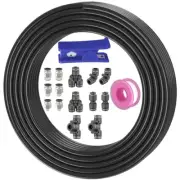 Black PU Trachea 4mm od Plastic Tubing Tubing air line dot air line air line ...