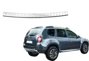 For Dacia Duster 2010-2017 Chrome Rear Bumper Protector