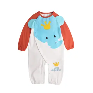 baby童衣 動物造型純棉長袖連身衣 82057