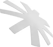 Precision French Manicure Tool Metal Nail Templates Nail Art Nails Tip Guide Kit