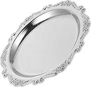 STOBAZA Coffee Table Tray Fruit Serving Dish Snack Serving Platter Serveware for Entertaining