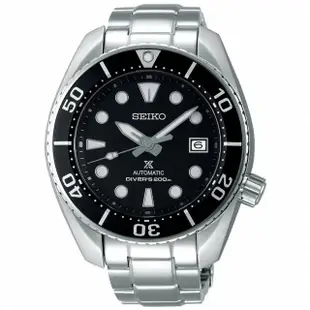 【SEIKO 精工】PROSPEX 相撲潛水機械錶 SK034(6R35-00A0D/SPB101J1 黑水鬼)