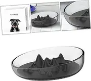 [Minkissy] Hill Shape Slow Feeder Bowl for Dogs Anti-gulping Pet Food Dish Made from Healthy Design to Promote Safe Eating for Pets