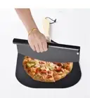 3Pcs Pizza Tool Set Slicer Pan Spatula Dough Stainless Steel Aluminum Non-Stick