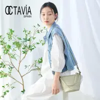 在飛比找momo購物網優惠-【OCTAVIA 8】OCTAVIA8 真皮- 小日子 植染