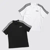 在飛比找蝦皮商城優惠-ADIDAS E 3S TEE 男款 三線 運動 休閒 短袖