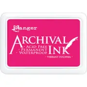 Ranger Archival Ink Pad #0-Vibrant Fuchsia AIP-52524