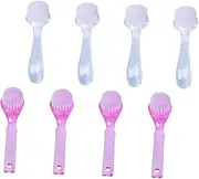 Vaguelly 1 Set Handle Nail Brush Ergonomic Fingernail Cleaning Scrub Brushes with Non Slip Grip Convenient for Nails Care Lightweight and Portable Design