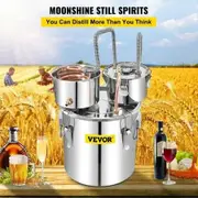 Moonshine Still Water Alcohol Distiller 50L w/Thumper Keg & Water Pump