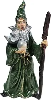 Halloween Figurine Set - Wizard and Witch Decorations, Sand Table Halloween Decor | Indoor Halloween Decor with Themes, Desktop Ornament for Halloween Themed Parties Indoor Halloween Decor