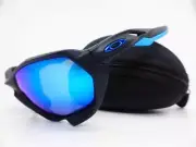 Oakley Sunglasses PLAZMA Matte Black - Prizm Sapphire POLARISED Lenses - 9019-08