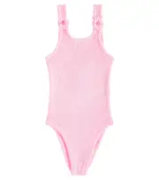 [Hunza G Kids] Hunza G Kids Domino swimsuit One Size pink